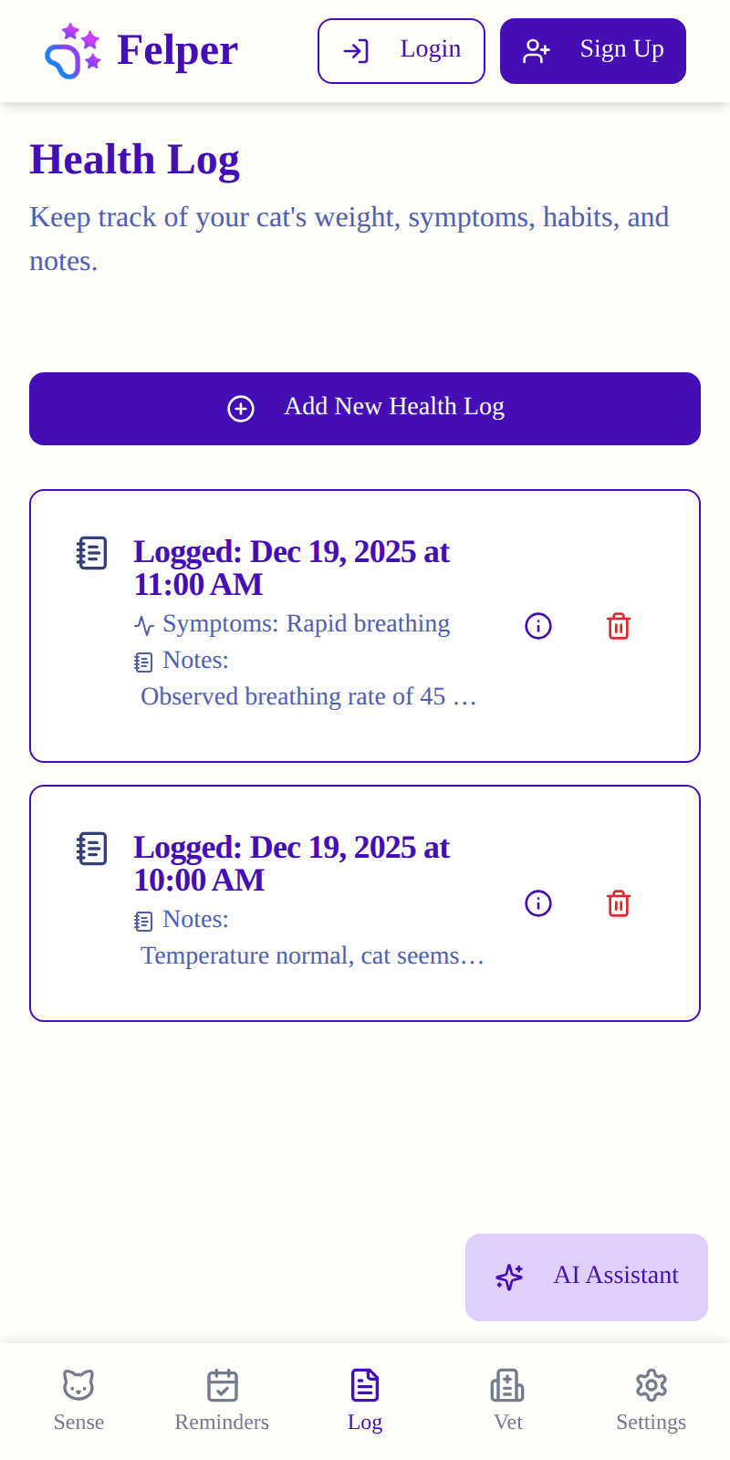 Why Is My Cat Breathing Fast? Causes, At-Home Checks, and How Our App Helps You Know When to Worry